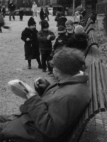 Parc Monceau - Hiver 2006
